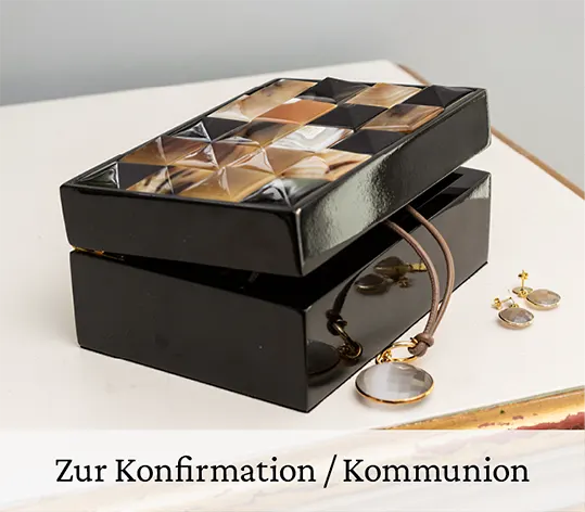 Zur Konfirmation-Kommunion - Schatulle Christaux